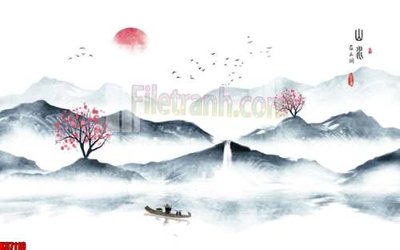 Tải file File gốc in tranh tổng hợp tường nền K87116 (PSD) cho in ấn quảng cáo