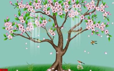 File gốc File gốc in tranh tổng hợp tường nền K87133 (vector) cho in ấn