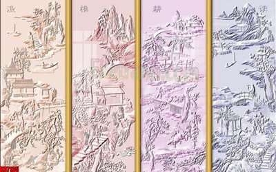 File PSD in ấn File gốc in tranh tổng hợp tường nền K87135 (chất lượng cao)