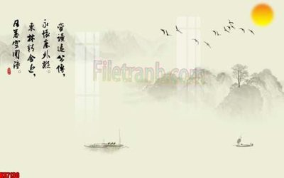 File gốc File gốc in tranh tổng hợp tường nền K87136 (cho in UV) siêu nét