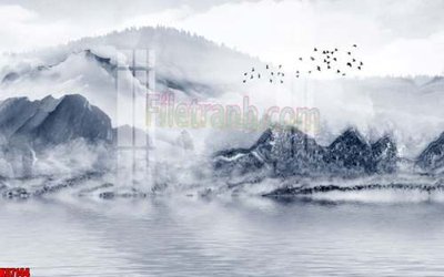 File gốc File gốc in tranh tổng hợp tường nền K87144 (cho in ấn) từ kho Filetranh