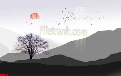 Download file File gốc in tranh tổng hợp tường nền K87149 (gốc) in mica cao cấp