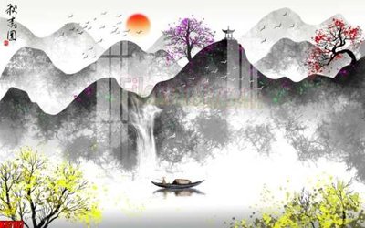 Ảnh gốc File gốc in tranh tổng hợp tường nền K87167 (độ nét cao) in mica