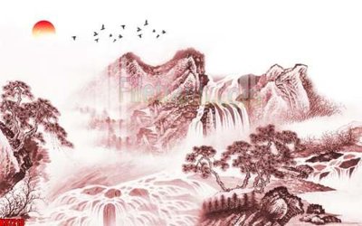 File tranh File gốc in tranh tổng hợp tường nền K87213 (bản gốc) trang trí văn phòng