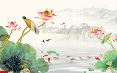 File in ấn File gốc in tranh tổng hợp tường nền K87275 chuyên nghiệp