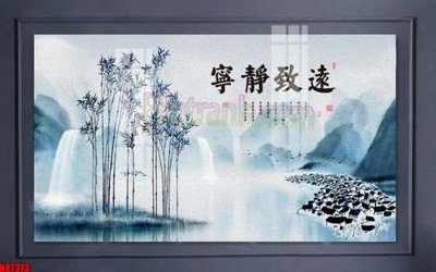 File gốc File gốc in tranh tổng hợp tường nền K87373 (trang trí) phòng ngủ