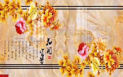 File tranh gốc PSD File gốc in tranh tổng hợp tường nền K87387 còn nguyên layer