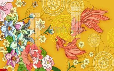 File tranh File gốc in tranh tổng hợp tường nền K87421 (bản gốc) trang trí văn phòng