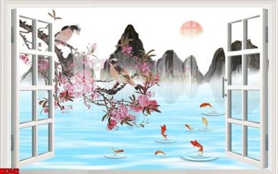 Tải file gốc File gốc in tranh tổng hợp tường nền K87442 dùng cho in ấn