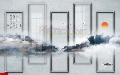 Tải file File gốc in tranh tổng hợp tường nền K87450 (ảnh gốc) in gạch men