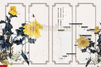 Hình ảnh file gốc File gốc in tranh tổng hợp tường nền K87504 (chất lượng cao)