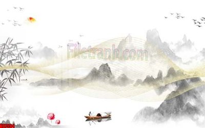 Tải file File gốc in tranh tổng hợp tường nền K87594 (ảnh gốc) in tráng gương