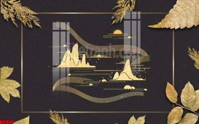 File gốc File gốc in tranh tổng hợp tường nền K87647 (in mica) làm quà tặng