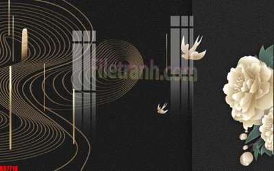 File tranh ảnh gốc File gốc in tranh tổng hợp tường nền K87719 dùng cho in khổ lớn