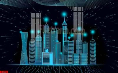 File gốc File gốc in tranh tổng hợp tường nền K87738 (in tráng gương) hiện đại