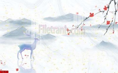 Tải file File gốc in tranh tổng hợp tường nền K87830 (gốc) làm file thiết kế