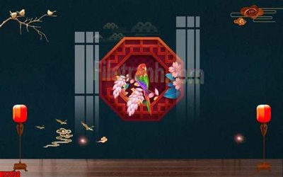 File gốc File gốc in tranh tổng hợp tường nền K87838 (PNG) chất lượng cao