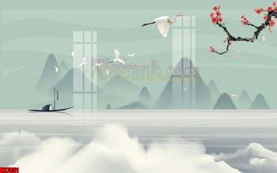 File gốc File gốc in tranh tổng hợp tường nền K87851 (in ấn) màu sắc trung thực