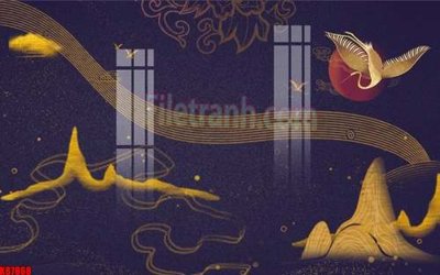 File ảnh File gốc in tranh tổng hợp tường nền K87868 (gốc) in quảng cáo ngoài trời