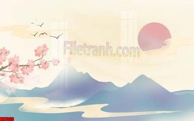 Tải file gốc in lụa File gốc in tranh tổng hợp tường nền K87869 siêu nét