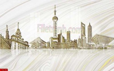 File tranh trang trí File gốc in tranh tổng hợp tường nền K87973 (file gốc)