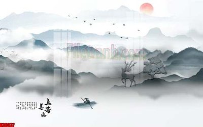 File PSD File gốc in tranh tổng hợp tường nền K88037 (bản gốc) độ phân giải cao