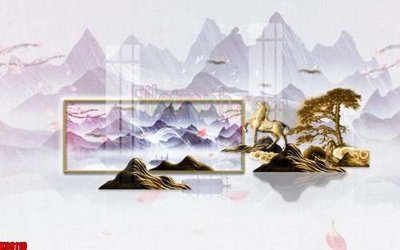 File tranh File gốc in tranh tổng hợp tường nền K88110 (gốc) chủ đề trừu tượng