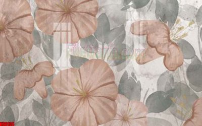 Ảnh gốc File gốc in tranh tổng hợp tường nền K88134 (nét căng) in mica