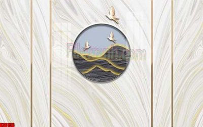 Download file File gốc in tranh tổng hợp tường nền K88156 (chuẩn in) chất lượng cao