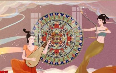 File in trần File gốc in tranh tổng hợp tường nền K88187 (bản gốc) hoa văn