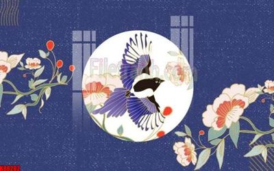 Download file tranh File gốc in tranh tổng hợp tường nền K88202 (file gốc PSD)