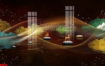 File gốc File gốc in tranh tổng hợp tường nền K88214 (dành cho trang trí nội thất)