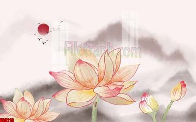 Tải file File gốc in tranh tổng hợp tường nền K88218 (ảnh gốc) file AI/EPS