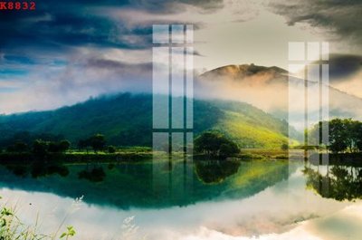 Chi tiết file ảnh File gốc in tranh tổng hợp K8832 sắc nét