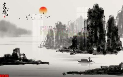 File gốc File gốc in tranh tổng hợp tường nền K88418 (thiết kế) độc quyền