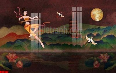 Tải file File gốc in tranh tổng hợp tường nền K88462 (gốc) làm file tranh quảng cáo