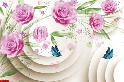 File PSD File tranh gốc tổng hợp tranh nền tường đẹp K89248 (gốc) tách lớp chi tiết