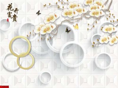 File gốc File tranh gốc tổng hợp tranh nền tường đẹp K89505 (in tráng gương) sang trọng