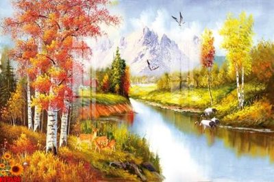 File tranh PSD File tranh gốc tổng hợp tranh nền tường đẹp K89594 chất lượng cao