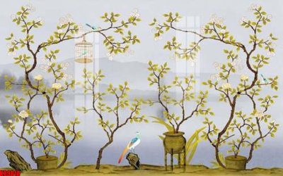 Ảnh gốc File tranh gốc tổng hợp tranh nền tường đẹp K89810 (độ nét cao) in tráng gương