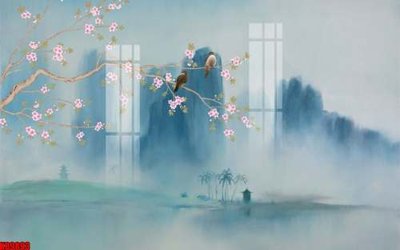 File PSD File tranh gốc tổng hợp tranh nền tường đẹp K89893 (bản gốc) đã tách nền