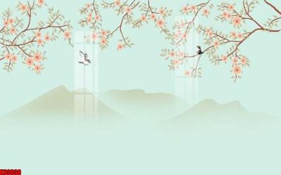 File gốc File tranh gốc tổng hợp tranh nền tường đẹp K89898 (ảnh chi tiết) để in lụa