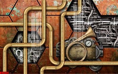 File tranh in trần 3D File tranh gốc tổng hợp tranh nền tường đẹp K90324 (ảnh gốc)