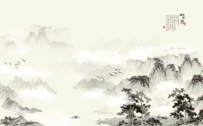 Tải file gốc File tranh gốc tổng hợp tranh dán nền tường đẹp K91004 (để in lụa)