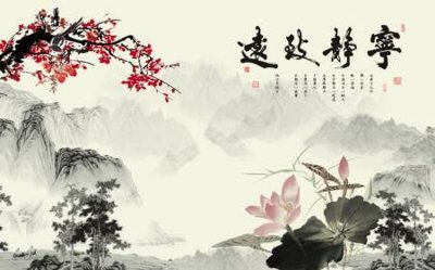 File PSD File tranh gốc tổng hợp tranh dán nền tường đẹp K91012 (bản gốc) cho nhà in