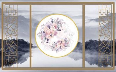 File tranh gốc File tranh gốc tổng hợp tranh dán nền tường đẹp K91070 (bản quyền) Filetranh.com