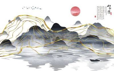 File gốc File tranh gốc tổng hợp tranh dán nền tường đẹp K91126 (cho in UV) siêu nét