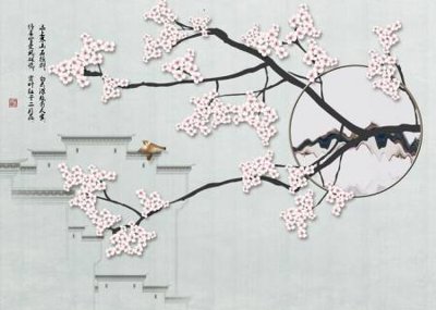 File in ấn chuyên nghiệp File tranh gốc tổng hợp tranh dán nền tường đẹp K91405 (file gốc)