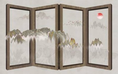 File gốc File tranh gốc tổng hợp tranh dán nền tường đẹp K91476 (PNG) chất lượng cao