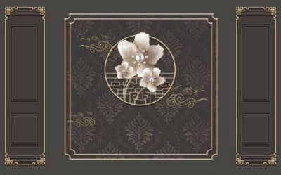 File tranh File tranh gốc tổng hợp tranh dán nền tường đẹp K91849 (gốc) phong cách tối giản